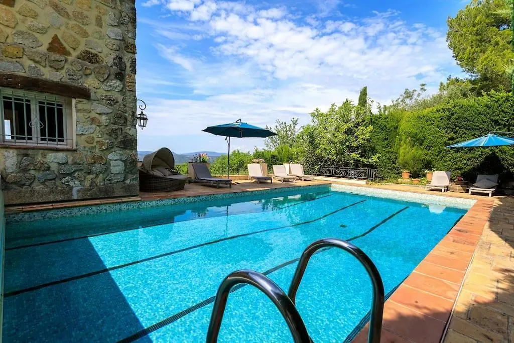 Villa With Separate Guesthouse With Panoramic View Montauroux