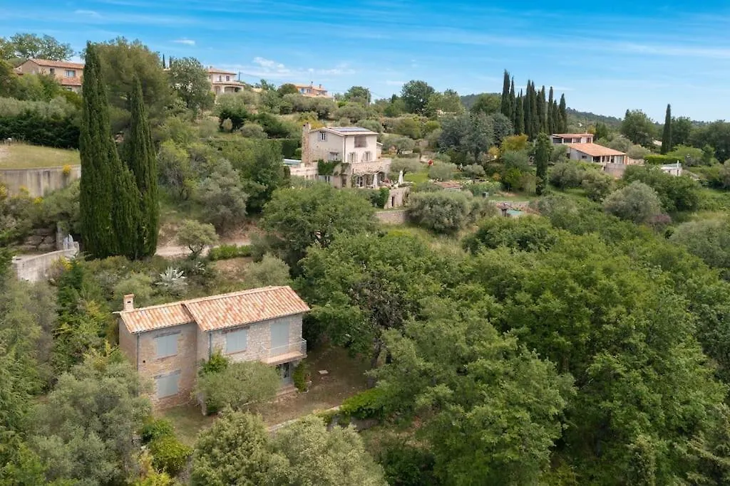 Villa With Separate Guesthouse With Panoramic View Montauroux 0*,  France