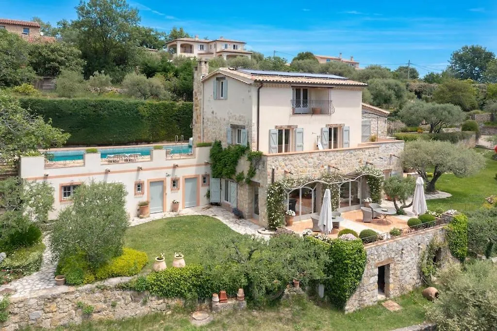 Villa With Separate Guesthouse With Panoramic View Montauroux