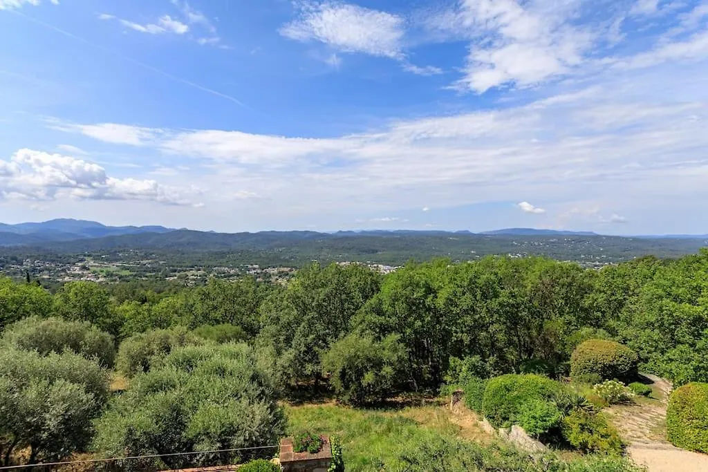 Villa With Separate Guesthouse With Panoramic View Montauroux