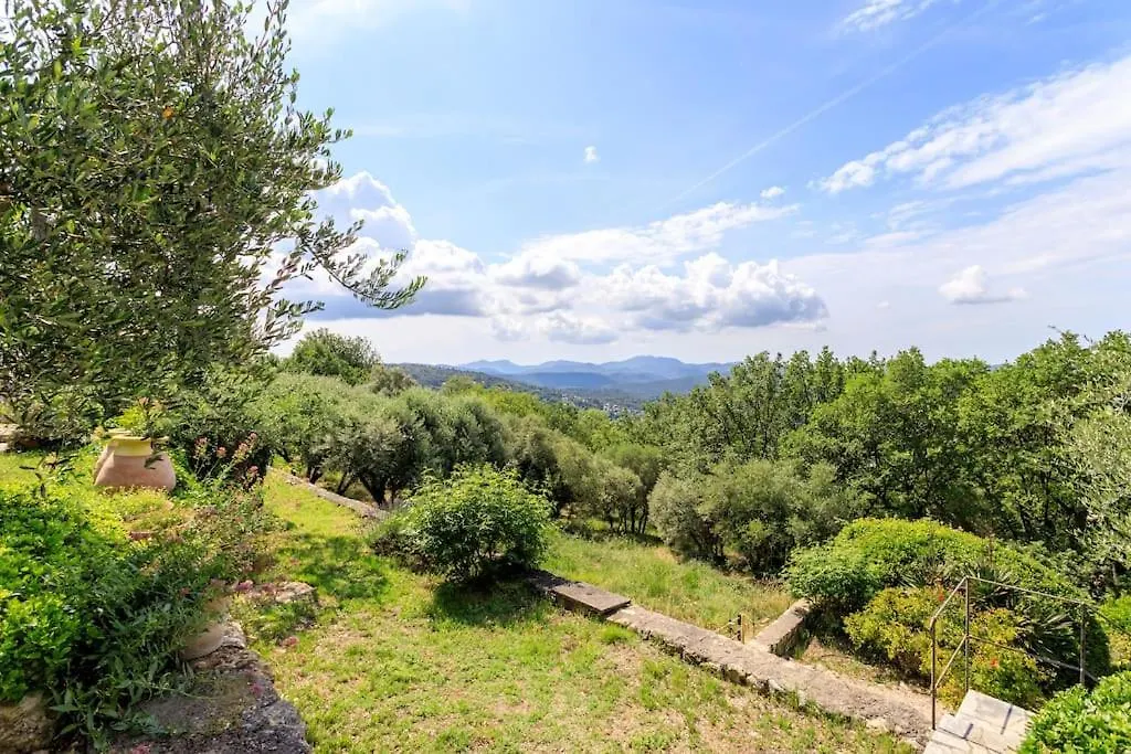 Villa With Separate Guesthouse With Panoramic View Montauroux