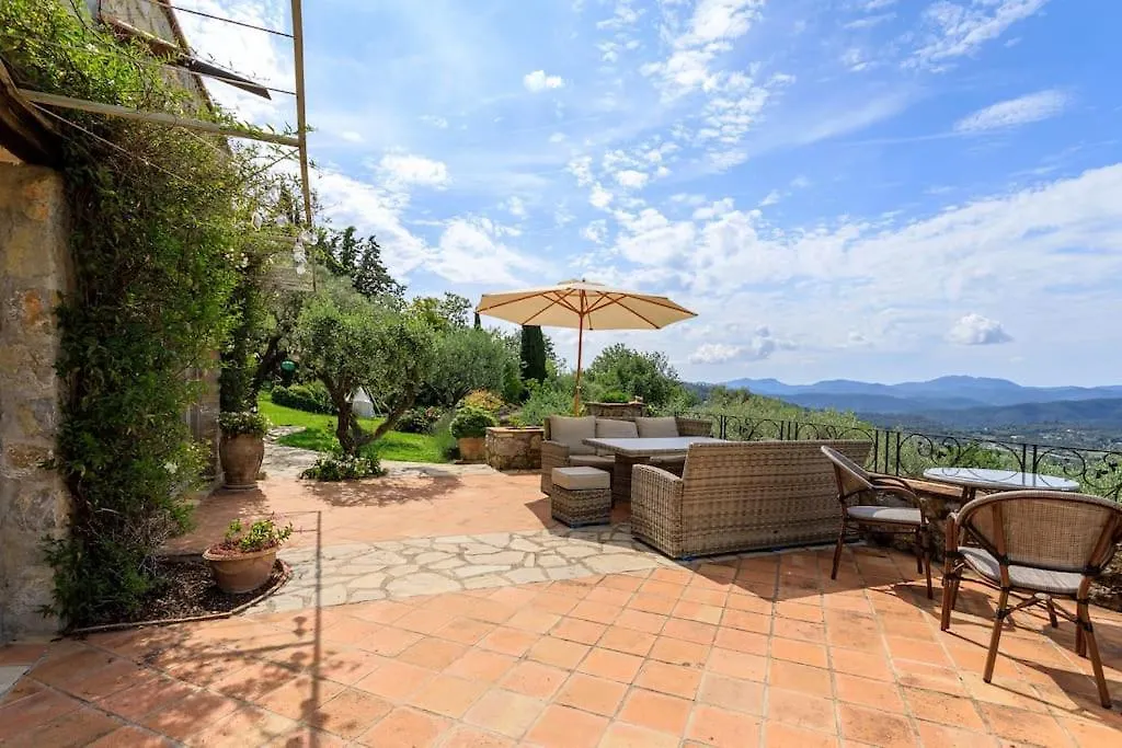 Villa With Separate Guesthouse With Panoramic View Montauroux