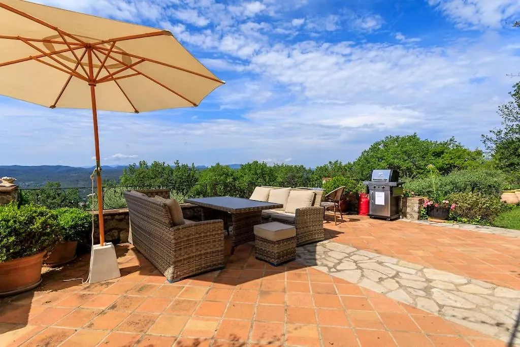 Villa With Separate Guesthouse With Panoramic View Montauroux 0*,