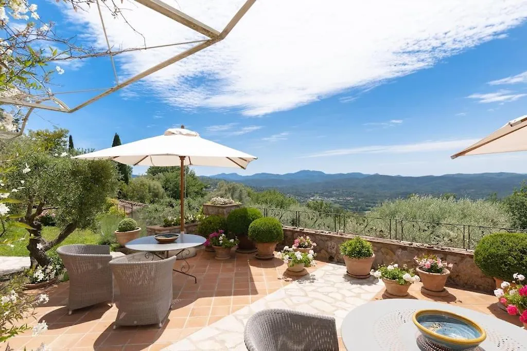 Villa With Separate Guesthouse With Panoramic View Montauroux France