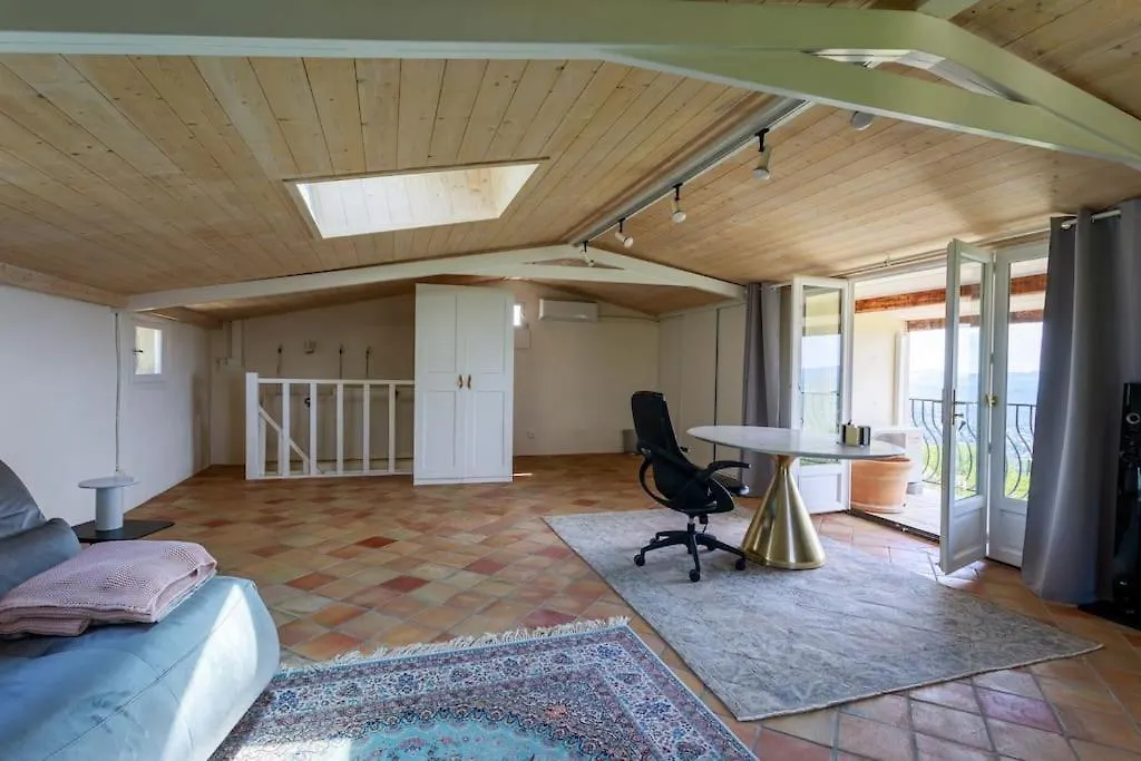 Villa With Separate Guesthouse With Panoramic View Montauroux 0*,